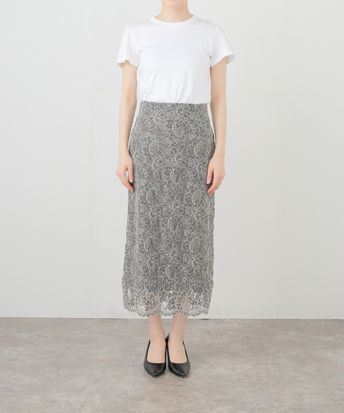 新品、未使用 ラトータリテレーススカート La TOTALITE スカート レースタイトスカート : ZOZOTOWN Yahoo