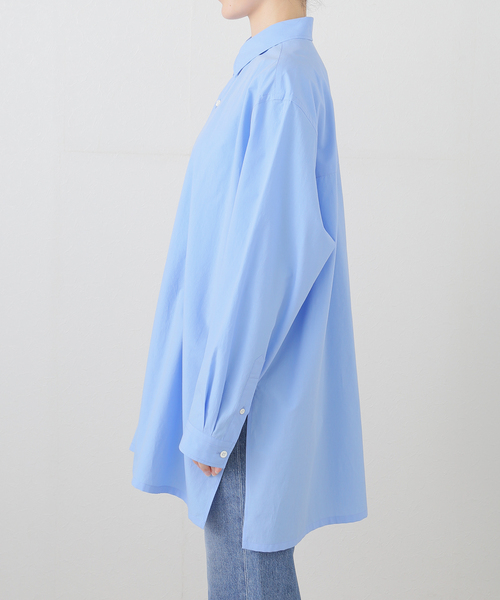 【限定値下げ】Plage Crepe longシャツ plage（プラージュ）の「Crepe Long シャツ（シャツ/ブラウス