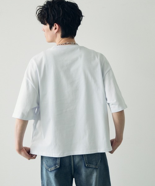 Shoowtime（ショウタイム） tシャツ Oversized cropped short sleeve T