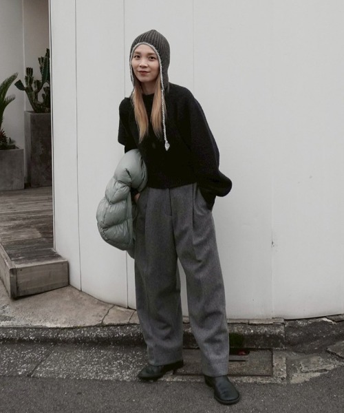 TODAYFUL キャップ 帽子 Ear Flap Knitcap レディース : ZOZOTOWN