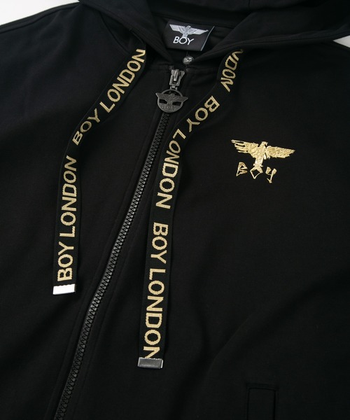 BOY LONDON ブラック フルジップパーカー　パーカー　ボーイロンドン BOY LONDON 「BOY LONDON」 ジップアップパーカー M ブラック