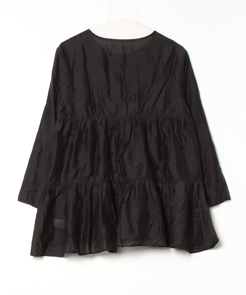 「crie conforto」 長(zhǎng)袖チュニック MEDIUM ブラック レディース
