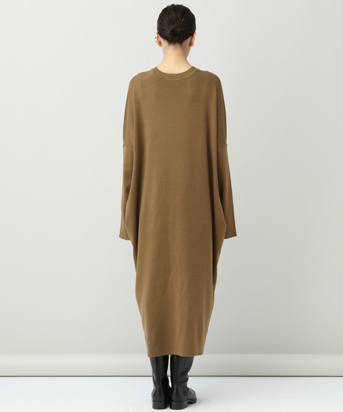 Curensology（カレンソロジー） ニットワンピース FREE キャメル