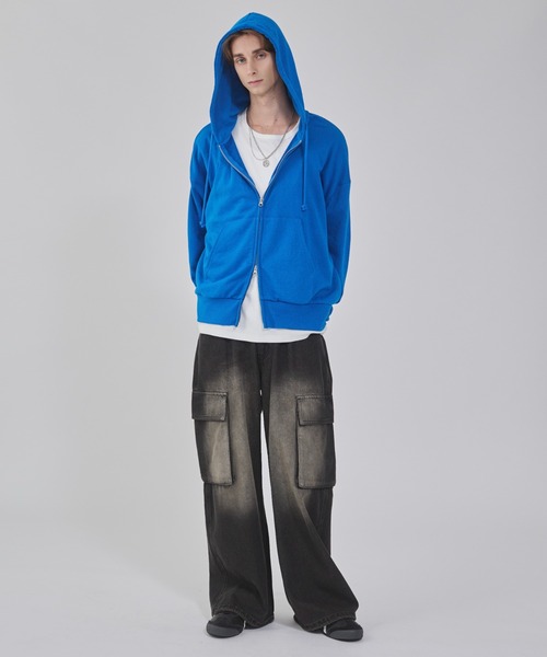 WEGO パーカー WEGO/「25年秋冬新作」コンパクトフィットダブルZIP