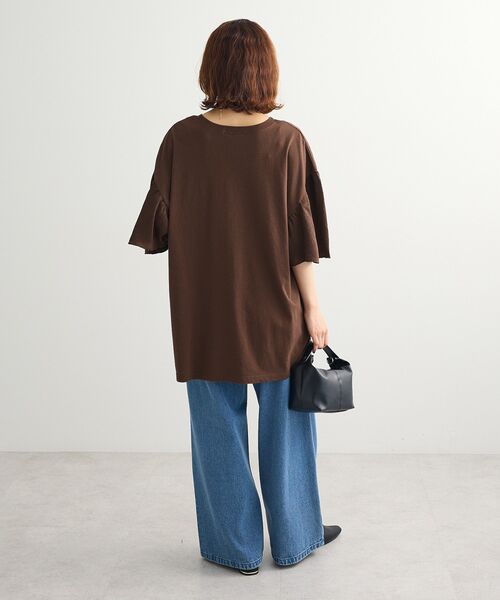 〔新品〕カットドッキングチュニック Gready Brilliant起毛畦ドッキングチュニック | SEKIMIKI Online