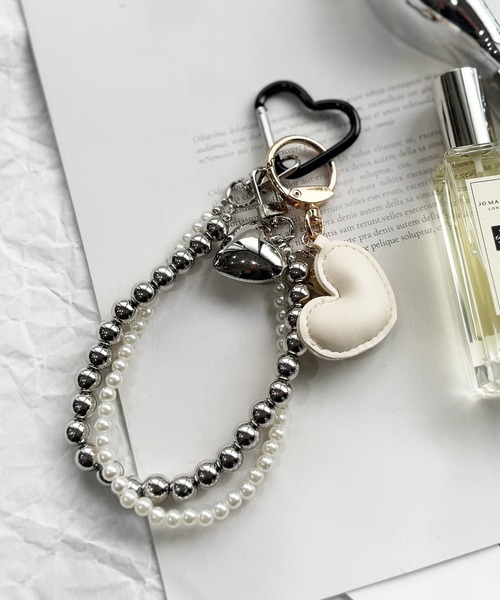 agete（アガット） チャーム K10パールピアスチャーム レディース