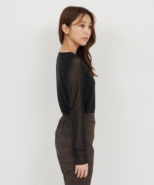 ROYAL PARTY（ロイヤルパーティー） tシャツ キラキラシアートップス