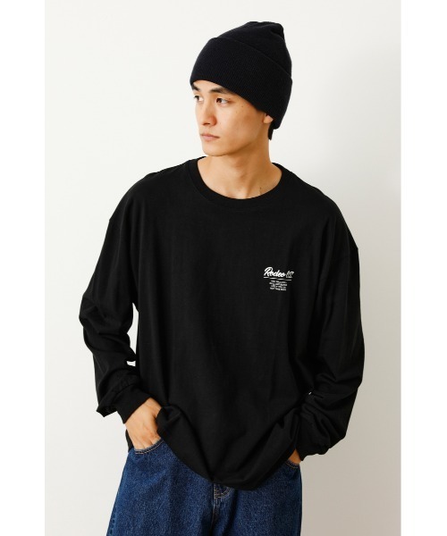 「RODEO CROWNS WIDE BOWL」 長(zhǎng)袖Tシャツ LARGE ブラック メンズ