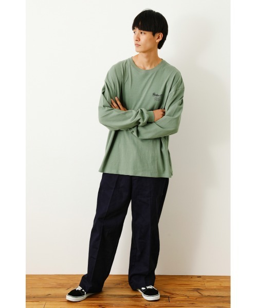 「RODEO CROWNS WIDE BOWL」 長(zhǎng)袖Tシャツ LARGE ブラック メンズ