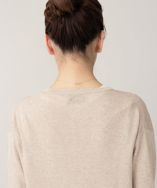 Curensology ニットカーディガン ベージュフリーサイズ Curensology（カレンソロジー） ニットカーディガン FREE ライト