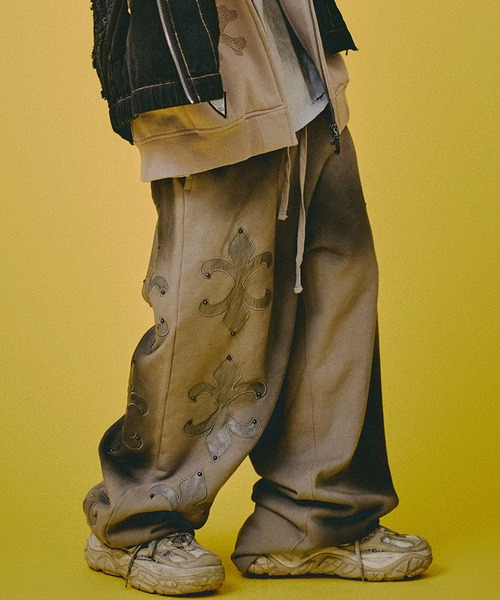 GALFY（ガルフィー） ワイドパンツ スウェットパンツ ジャージ 「GALFY