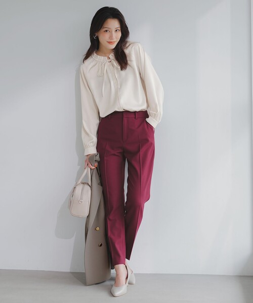 ANY SIS（エニィスィス） ブラウス シャツ ギャザーネック2WAY