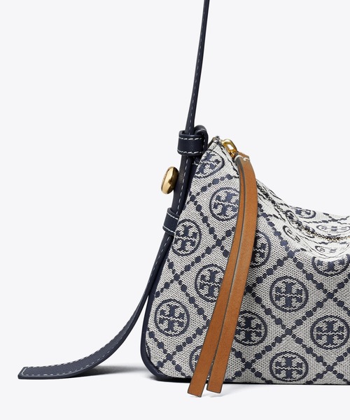 新品 トリーバーチ TORY BURCH ショルダーバッグ Tモノグラム トリーネイビー TORY BURCH（トリーバーチ） 並行輸入 ショルダーバッグ ミラー 150153