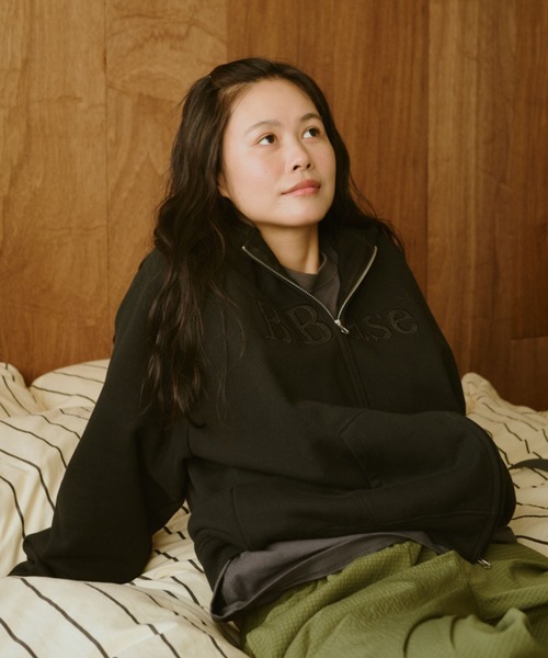 BROKEN BASE（ブロークンベース） パーカー B.Base Double-Zip Hoodie