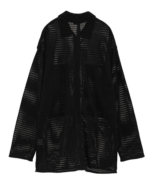 CLANE ブラウス シャツ 「CLANE/クラネ」MESH POCKET OVER