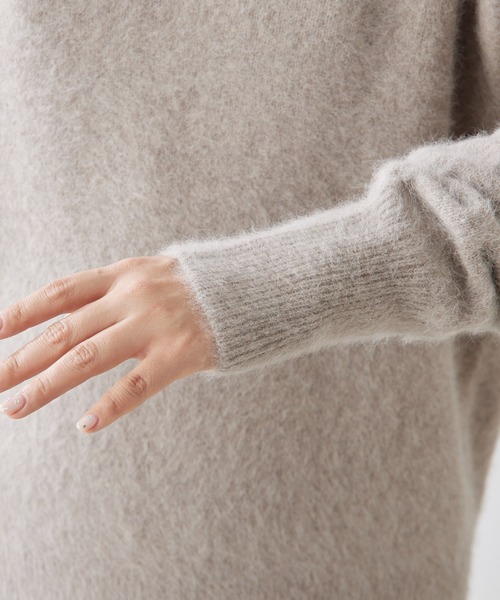 Whim Gazette（ウィム ガゼット） Vネックニット FREE オフホワイト