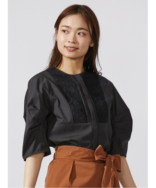 「TONAL」 7分袖ブラウス 38 ピンク レディース_画像8