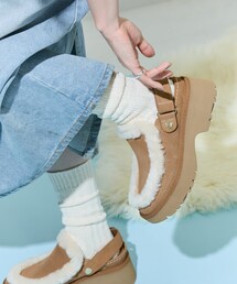 UGG★限定色モーヴ・ショートブーツ サイズ7 UGG（アグ） ブーツ ショートブーツ モクシー チェルシー レディース