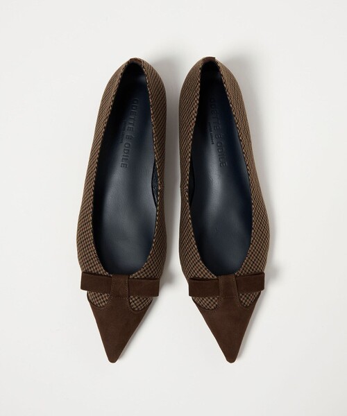 ODETTE E ODILE（オデット エ オディール） パンプス ウィングリボン