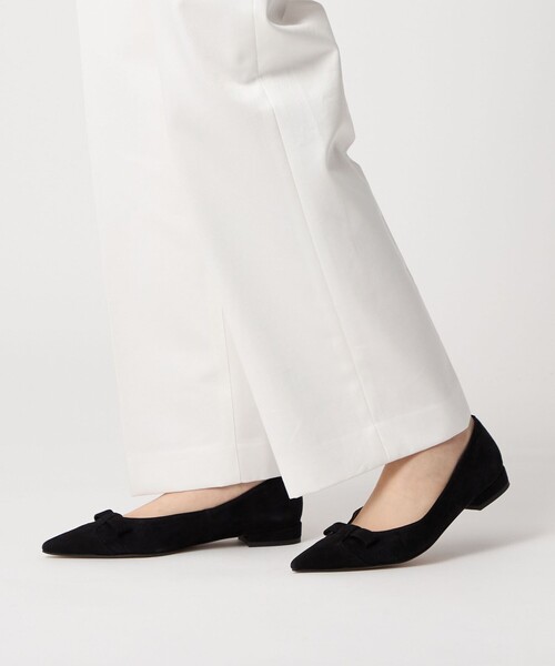 ODETTE E ODILE（オデット エ オディール） パンプス ウィングリボン