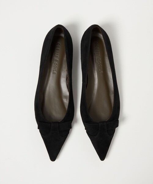 ODETTE E ODILE（オデット エ オディール） パンプス ウィングリボン