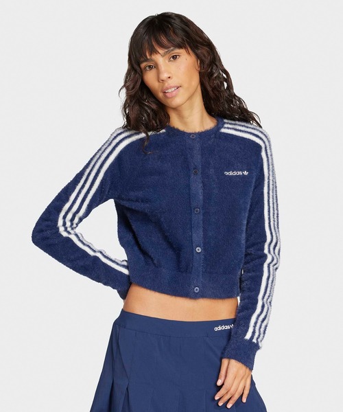 adidas（アディダス） カーディガン FLUFFY CARDIGAN カーディガン