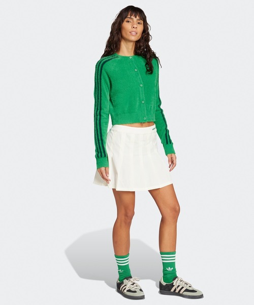 ＜adidas Originals＞FLUFFY CARDIGAN/カーディガン adidas/アディダス FLUFFY CARDIGAN カーディガン（カーディガン