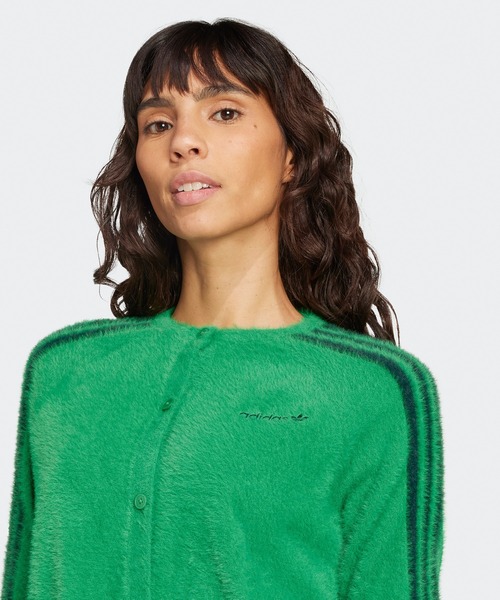 adidas（アディダス） カーディガン FLUFFY CARDIGAN カーディガン