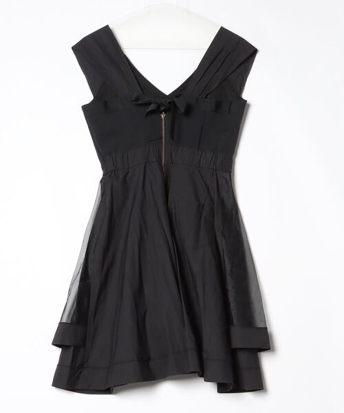 「AVIE」 ノースリーブワンピース FREE ブラック レディース_画像2