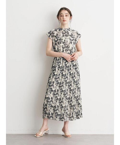 「YECCA VECCA」 半袖ワンピース FREE グリーン レディース_画像2