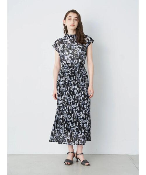 「YECCA VECCA」 半袖ワンピース FREE グリーン レディース_画像6