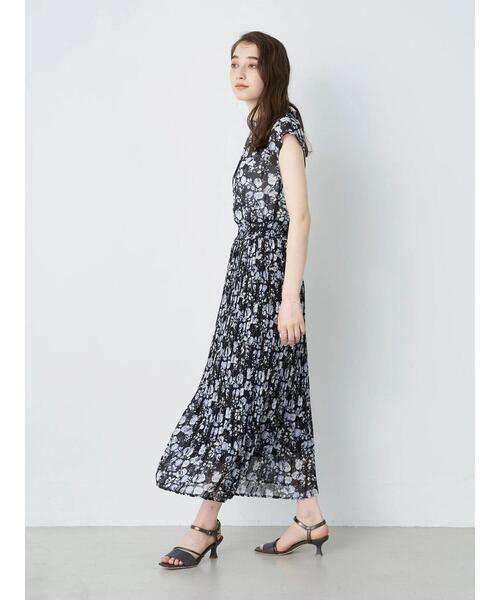 「YECCA VECCA」 半袖ワンピース FREE グリーン レディース_画像8