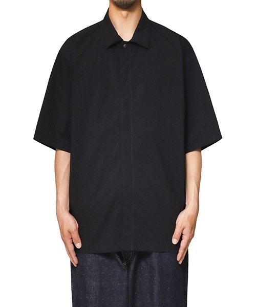 THE NORTH FACE 半袖シャツ ブラック Mサイズ THE NORTH FACE（ザ ノースフェイス） 半袖シャツ M ブラック メンズ