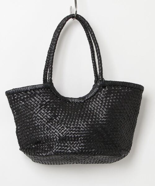 『myuさま専用』メッシュ トートバッグ ブラック MAISON mou（メゾンムー） トートバッグ 「Swaraj/スワラージ」ゴート