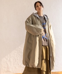 OSMOSIS（オズモーシス） コート アウター フーデッドバルーンコート