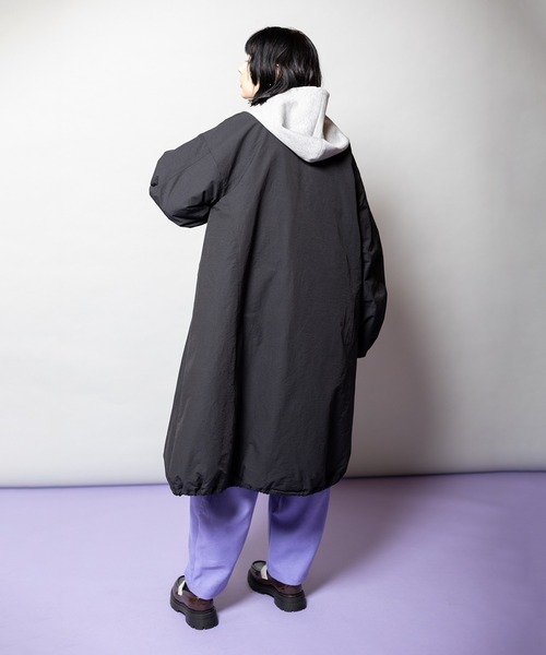OSMOSIS（オズモーシス） コート アウター フーデッドバルーンコート