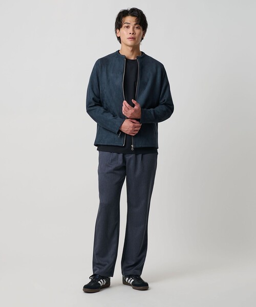 A DAY IN THE LIFE 革ジャン ライダース スエードライク ジャケット「A