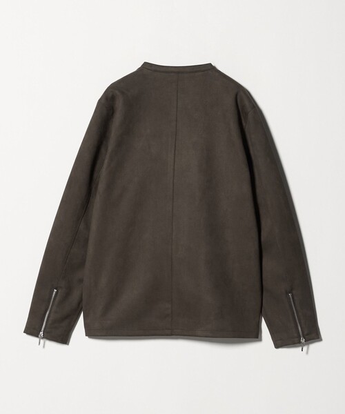 【NAVY】スエードライク ライダース ジャケット<A DAY IN THE LIFE> a day in the life - 【NAVY】スエードライク ライダース ジャケット<A