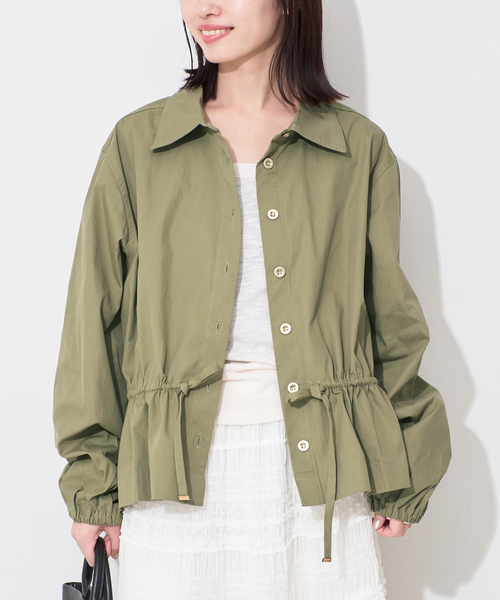 SLOBE IENAミリタリーシャツブルゾン SLOBE IENA（スローブイエナ） ブルゾン アウター ONE TEASPOON/ワン