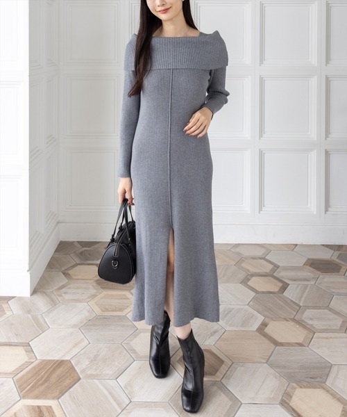 専用 andwang オフショルニット & ショッパー & キャップ アニュアンス anuans ラクーンフォックスオフショルニットプルオーバー