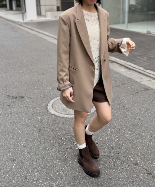 LOVELESS（ラブレス） パンツ タックショートパンツ レディース