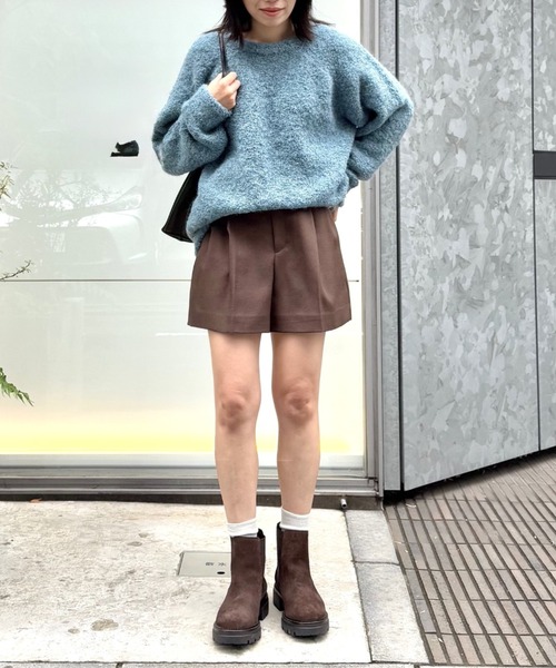 LOVELESS（ラブレス） パンツ タックショートパンツ レディース