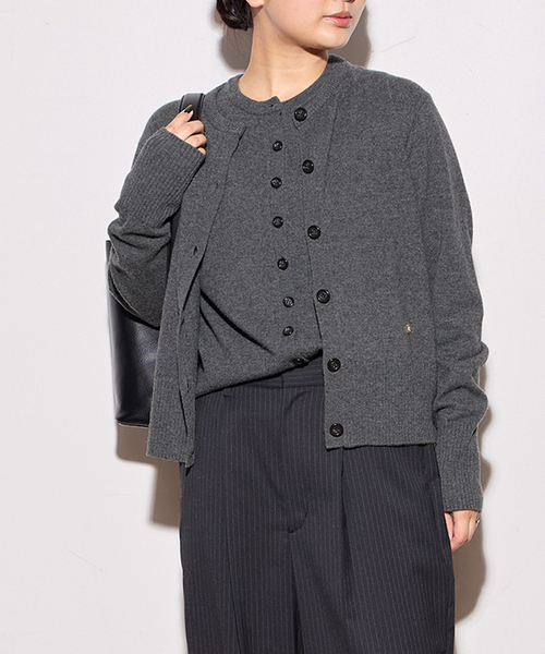 ジャーナルスタンダード レサージュ（journal standard L’essage）/originクルーネックカーディガン journal standard L'essage（ジャーナルスタンダード レサージュ