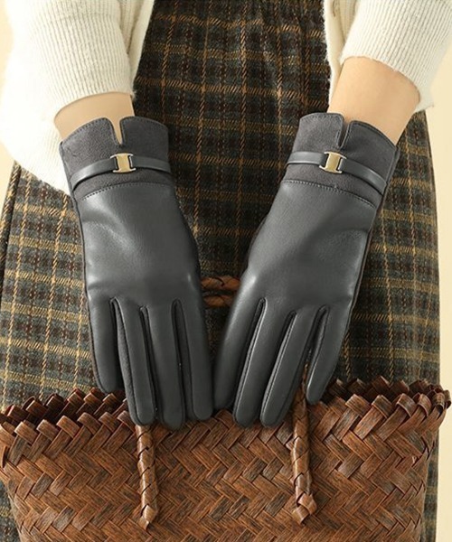 NEIGHBORHOOD レザー手袋 ベージュ 革手袋 パンチング レザーグローブ｜カドヤ公式オンラインショップ