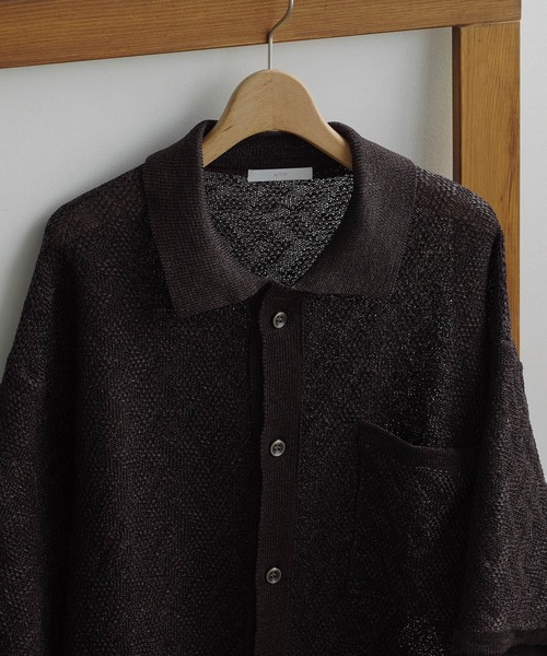 「WYM LIDNM」 半袖シャツ M グレー メンズ_画像7