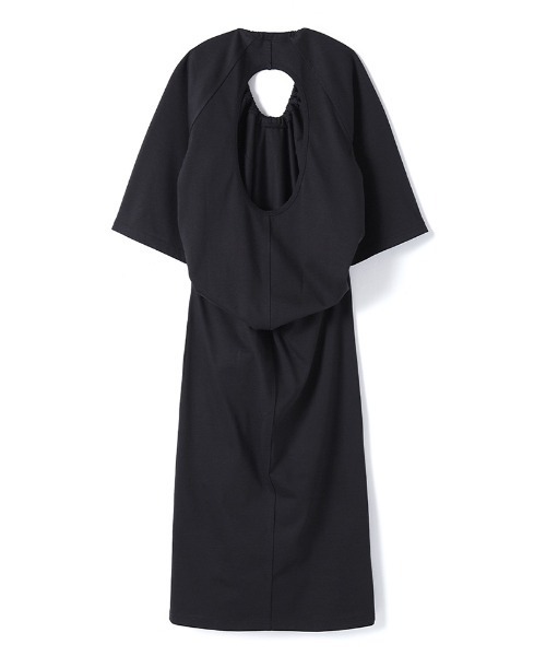 「PERVERZE」 7分袖ワンピース FREE ホワイト レディース_画像8