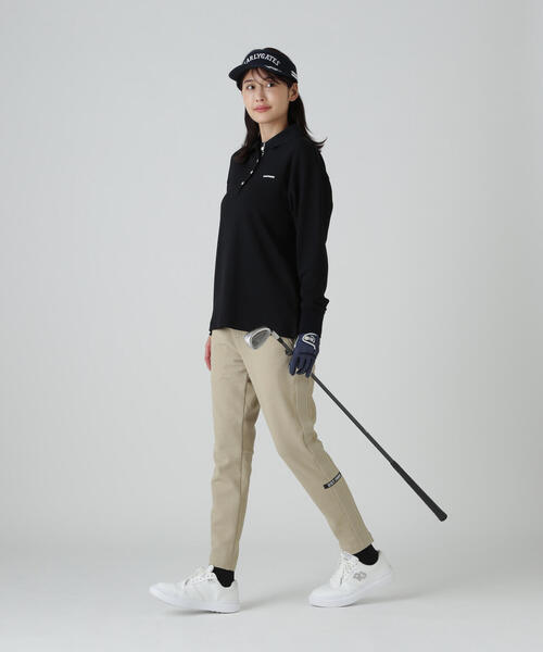 PEARLY GATES（パーリーゲイツ） パンツ 杢ワッフルパンツ レディース