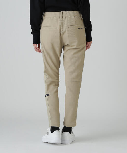 PEARLY GATES（パーリーゲイツ） パンツ 杢ワッフルパンツ レディース