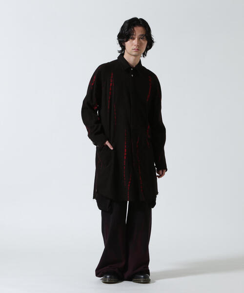 KMRii（ケムリ） シャツ KMRii/ケムリ/Shadow Vine Long Flannel Shirt
