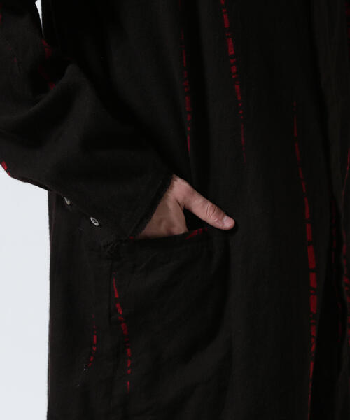 KMRii（ケムリ） シャツ KMRii/ケムリ/Shadow Vine Long Flannel Shirt